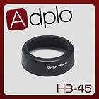 HB 45 Lens Hood For NIKKOR 18 55 f/3.5 5.6GII AF S DX