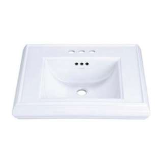 KOHLER Memoirs 5 3/8 in. Pedestal Sink Basin Only in White K 2259 4 0 