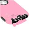 DELUXE PINK HARD CASE COVER SILICONE SKIN FOR IPOD TOUCH 4 4G 4TH GEN 