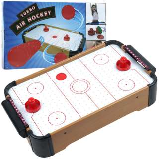 Mini Table Top Air Hockey Game with Accessories   NEW  