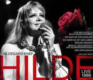 HILDEGARD KNEF Hilde Live (cd) PORTOFREI  