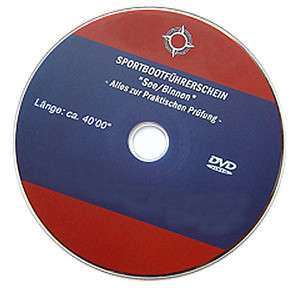 DVD SBF Sportbootführerschein See & Binnen + FRAGEBÖGEN  