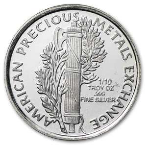 FRACTIONAL 1/10 OZ 2011 MERCURY DIME 999 SILVER COINS  