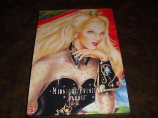 1997 Midnight Princess Barbie Doll Limited Edition Winter Princess 