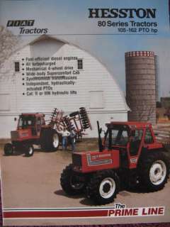 Hesston 1180 1380 1580 1880 Tractor Brochure  