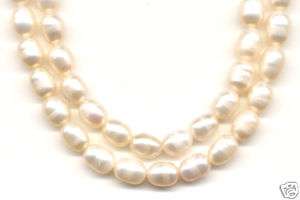 Fresh Water Pearls Cream Oval Beads 5 6mm 16 Strand  