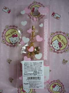 Sanrio Hello Kitty Gemstone Mobile Cell Phone Strap Charm Mascot NEW 