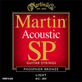 THIS AUCTION IS FOR A NEW SET OF Martin SP Guitar Strings MSP4100 