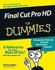 Final Cut Pro HD for Dummies, Acceptable Books