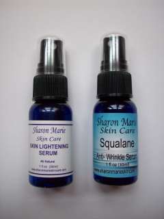 Skin Lightener Serum and Squalane Combo Pack  1 oz ea  Enhanced Effect