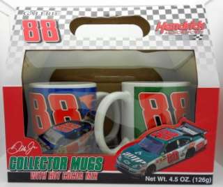 Dale Earnhardt Jr. Car 88 Collector Mugs Set of 2 NASCAR Racecar 