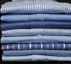 NWT Mens Van Heusen S Small 14   14.5 Button Collar Shirts Blues 