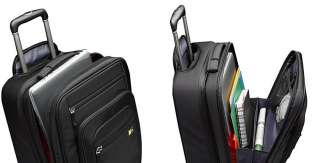 CASE LOGIC Laptop Rolling Luggage Carry On Case BLACK  