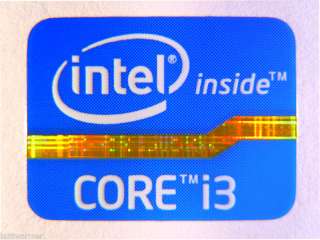 2011 Intel Core i3 Inside Sticker 15.5 x 21mm [312]  