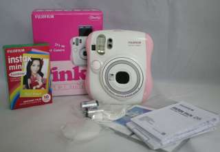 Fujifilm instax mini 25 PINK Camera Limited Edition + Wall Ablum 