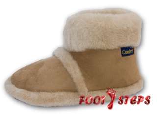 LADIES COOLERS FURRY ANKLE BOOT SLIPPERS 3 4 5 6 7 8  