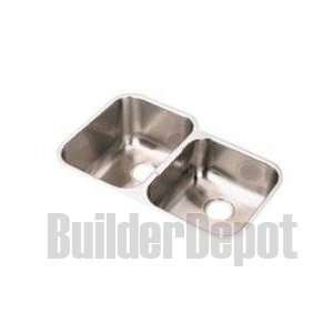 31 x 20 Double Band Right Hand Stainless Steel Undercounter Sink 