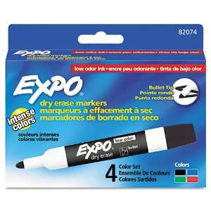  EXPO Products   EXPO   Low Odor Dry Erase Markers, Bullet 