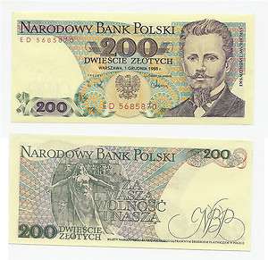 Narodowy Bank Polski 200 Zloty Schein Sammler Rarität 1976 Polen in 