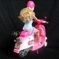   NEW Princess Motor Scooter for Barbie Dolls C63