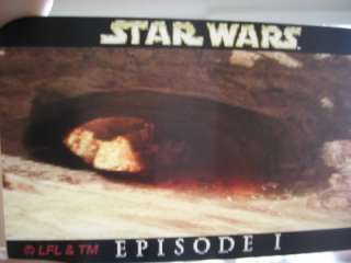 Star Wars Episode 1 Lenticular Mini Movie 4D Cards Set  