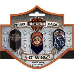  Harley Davidson Wings Triple Pack