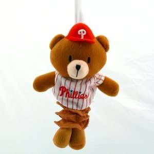   Phillies Musical Plush Pull Down Bear Baby Toy: Sports & Outdoors