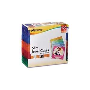  Memorex Slim CD Jewel Case (01931)