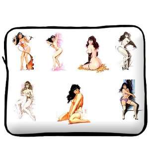  bettie page ve5 Zip Sleeve Bag Soft Case Cover Ipad case 