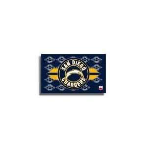    San Diego Chargers   NFL Endzone Flags Patio, Lawn & Garden
