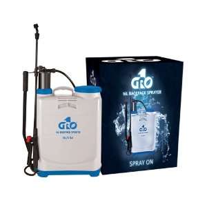  Gro1 4 Gallon Plant Grow Hydroponics Backpack Pressure Pump Sprayer 