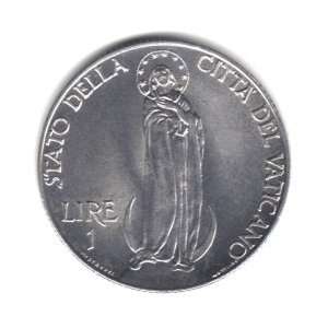  1941 Vatican City Lira Coin KM#26a   Pope Pius XII 