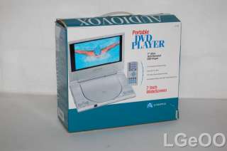 Audiovox Portable DVD Player D1705 Original BOX ONLY  