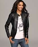    Style&co. Jacket, Faux Leather Quilted Motorcycle customer 