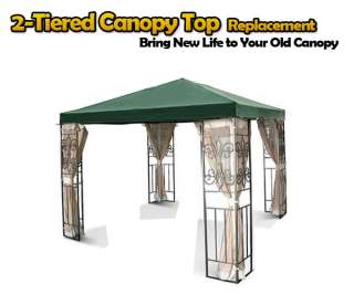 NEW 10 x 10 REPLACEMENT CANOPY TOP GAZEBO COVER 10x10  
