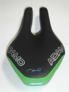 Adamo Ism Gel Road Saddle Bike Bicycle Seat Black Green Comfy   The 