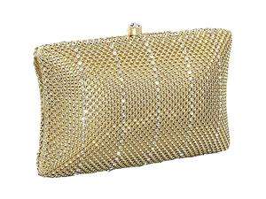    Whiting and Davis Crystal Pillow Minaudiere
