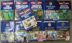   Childhood of FAMOUS AMERICANS History Childrens Books Biography  