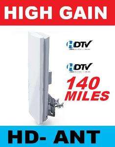   DIGITAL HDTV UHF VHF DTV INDOOR OUTDOOR DTV HD ANTENNA +BUILT IN AMP