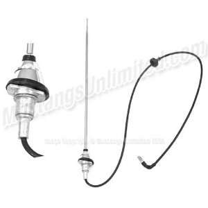  Aftermarket Telescopic Radio Antenna with Round Base Ford 
