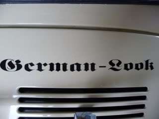 German Look Sticker Decal for VW/Volkswagen Beetle Bus  