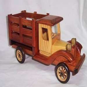  Antique Wooden Toy Truck: Home & Kitchen