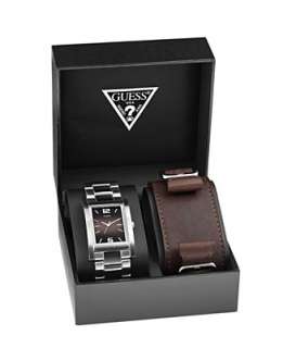   Watch Set, Mens Copper Dial Interchangeable Bracelet Box Set G96047G