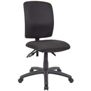  Boss Chair B3035 Armless Multi Function Task Chair Office 