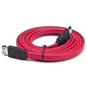  6 External Serial ATA (eSATA) Drive Cable (Red/Black 