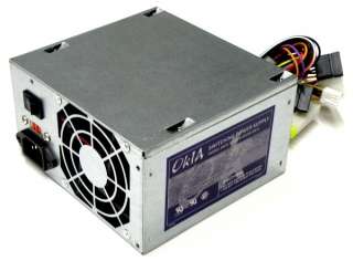 OKIA 500W ATX Switching Power Supply 2 SATA Connectors  