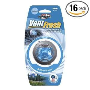 Auto Expressions Vent Fresh Air Freshener, Outdoor Breeze Sold in 