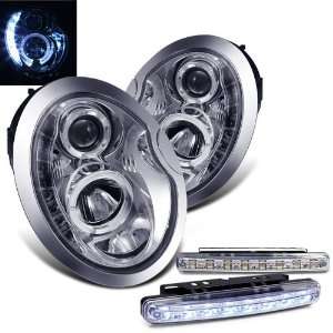   Mini Cooper LED Projector Head Lights + LED Fog Brand New: Automotive