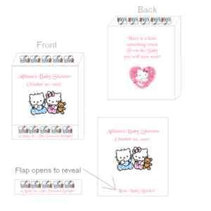 Hello Kitty Baby Shower Lifesaver Candy Favors  