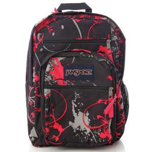 Jansport Big Student Backpack JS 43685J7YC GRY TR FLTR  